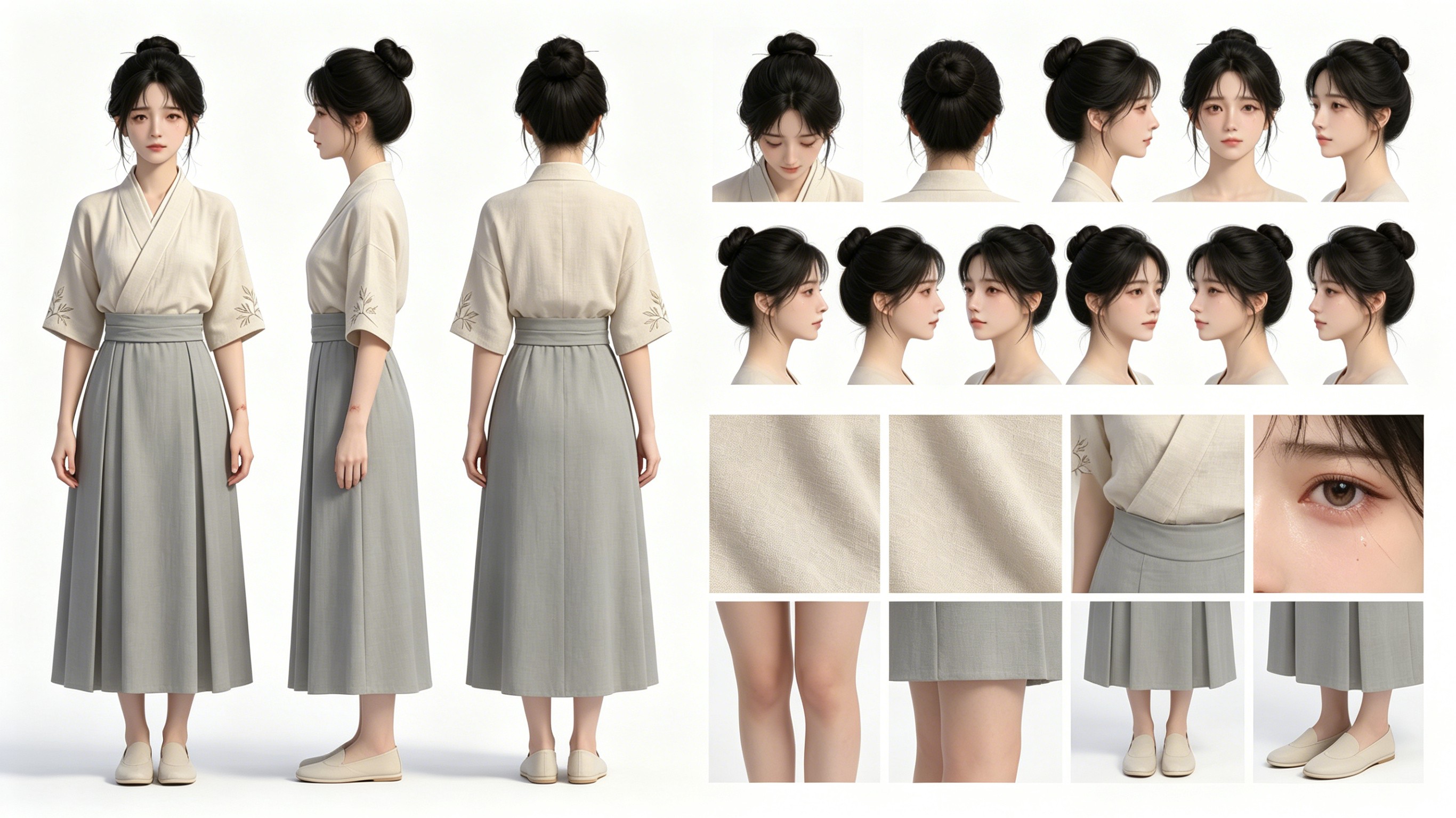 角色设定板图片