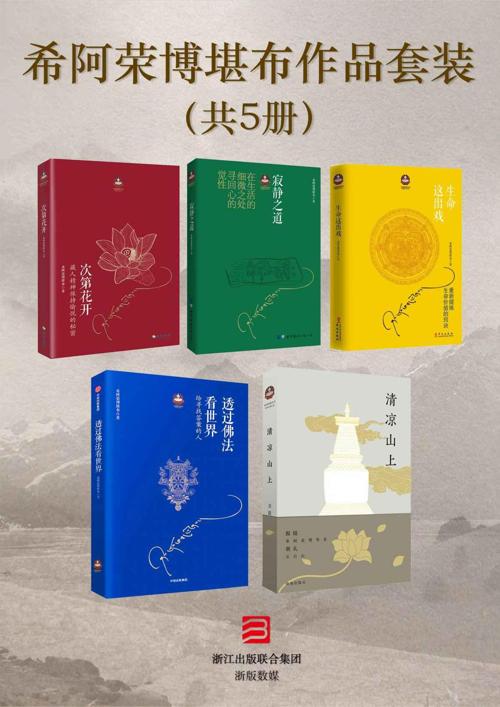 希阿荣博堪布 作品套装共5册-azw3+epub+mobi+pdf+txt电子书下载
