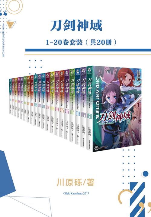刀剑神域1-20卷套装-azw3+epub+mobi+pdf+txt电子书下载