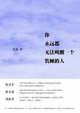 你永远都无法叫醒一个装睡的人-azw3+epub+mobi+pdf+txt电子书下载