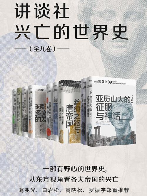 讲谈社·兴亡的世界史（全九卷）-azw3+epub+mobi+pdf+txt电子书下载