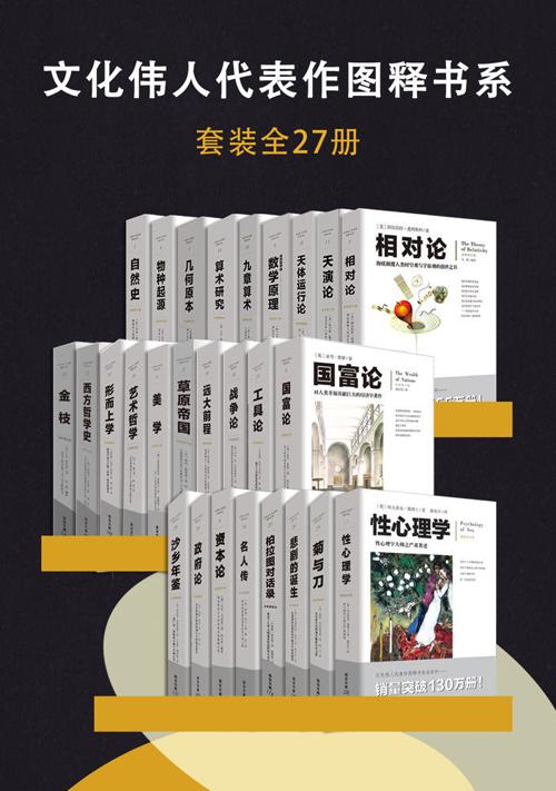 文化伟人代表作图释书系（套装全27册）-azw3+epub+mobi+pdf+txt电子书下载
