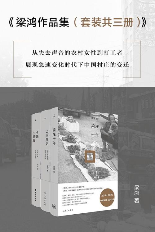 梁鸿作品集（套装共三册）-azw3+epub+mobi+pdf+txt电子书下载