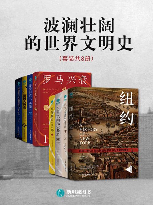 波澜壮阔的世界文明史（套装共8册）-azw3+epub+mobi+pdf+txt电子书下载