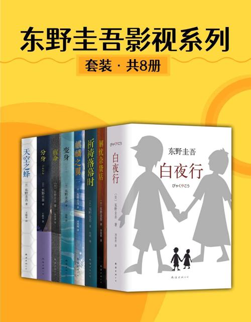东野圭吾影视系列（8册）-azw3+epub+mobi+pdf+txt电子书下载
